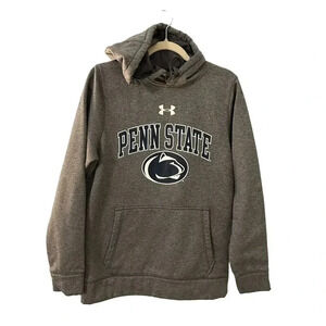 Under Armour Penn State Nittany Lions Hoodie Size Small Hooded Sweatshirt Gray